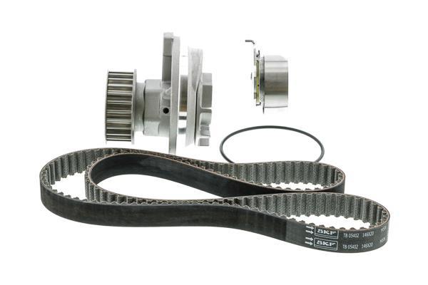 Pompe à eau + kit de courroie de distribution (Kit courroie de distribution) AISIN ref. TKPS-7037